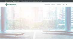 Desktop Screenshot of ecobags.in